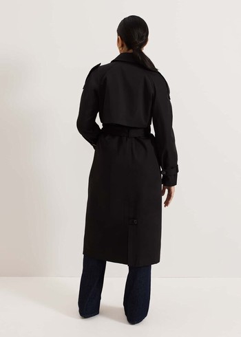 Phase Eight Avalie Petite Coats Black Canada | EXPWUI-735